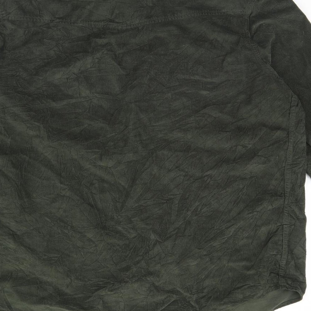Element Mens Green    Dress Shirt Size XL