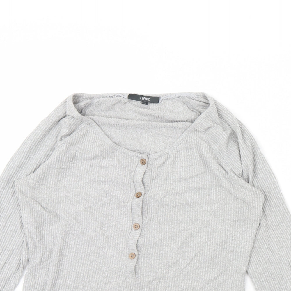 NEXT Womens Grey   Basic Blouse Size 12
