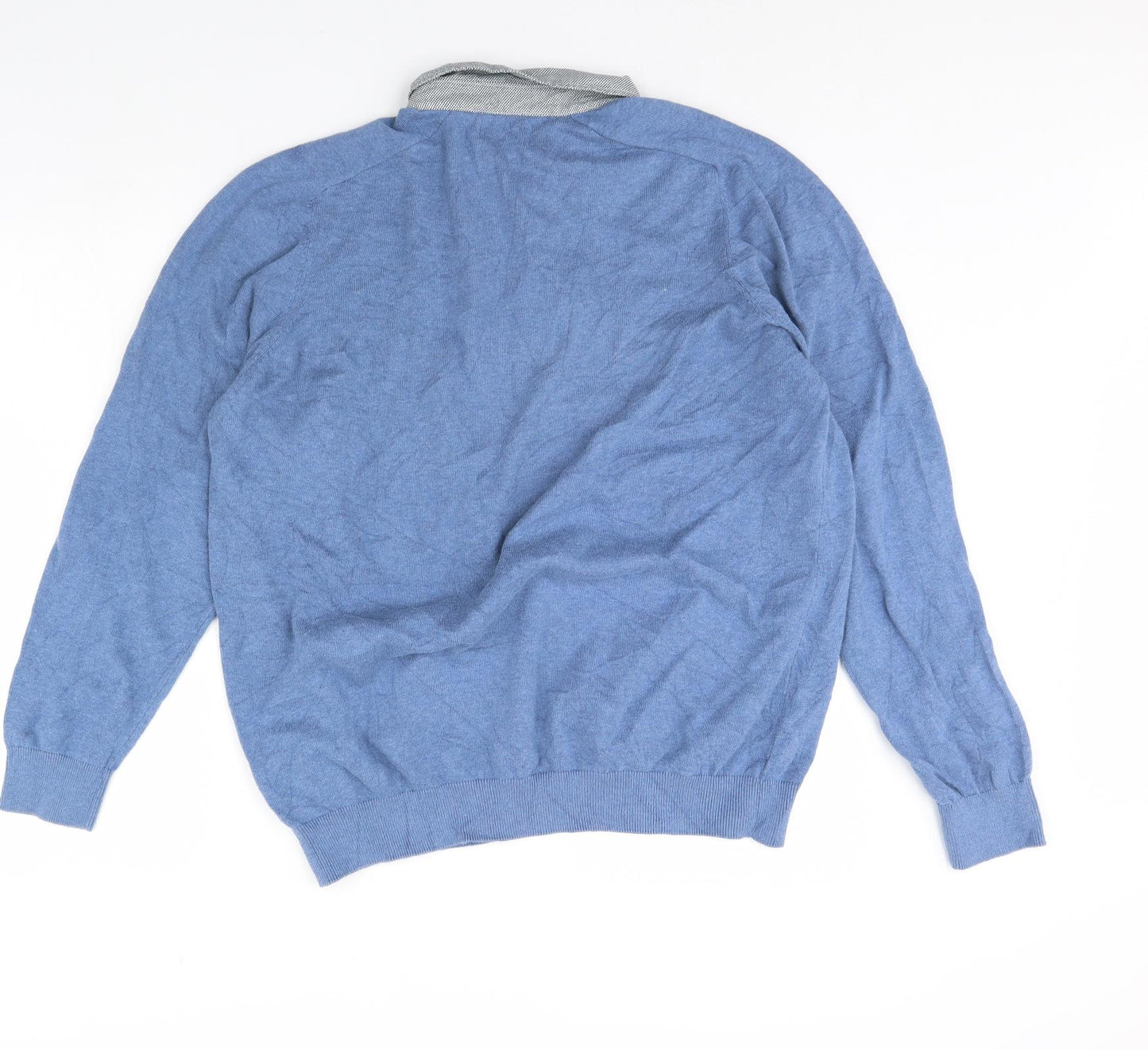 Lincoln Mens Blue   Pullover Jumper Size L