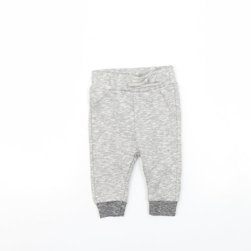 Nutmeg Baby Grey   Jogger Trousers Size 6-9 Months