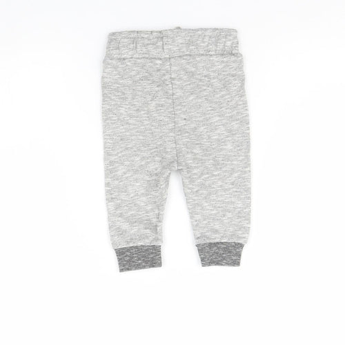 Nutmeg Baby Grey   Jogger Trousers Size 6-9 Months