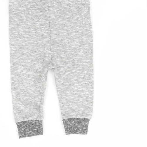 Nutmeg Baby Grey   Jogger Trousers Size 6-9 Months