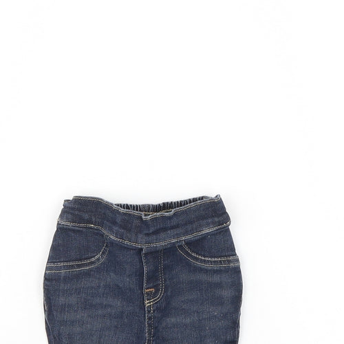 Ralph Lauren Baby Blue  Denim Capri Jeans Size 0-3 Months