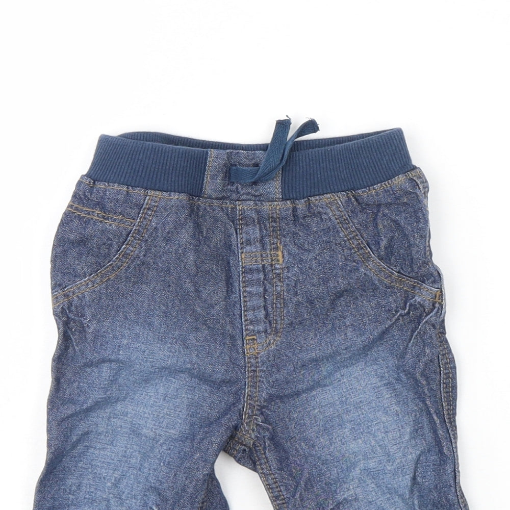 George Baby Blue  Denim Capri Jeans Size 9 Months