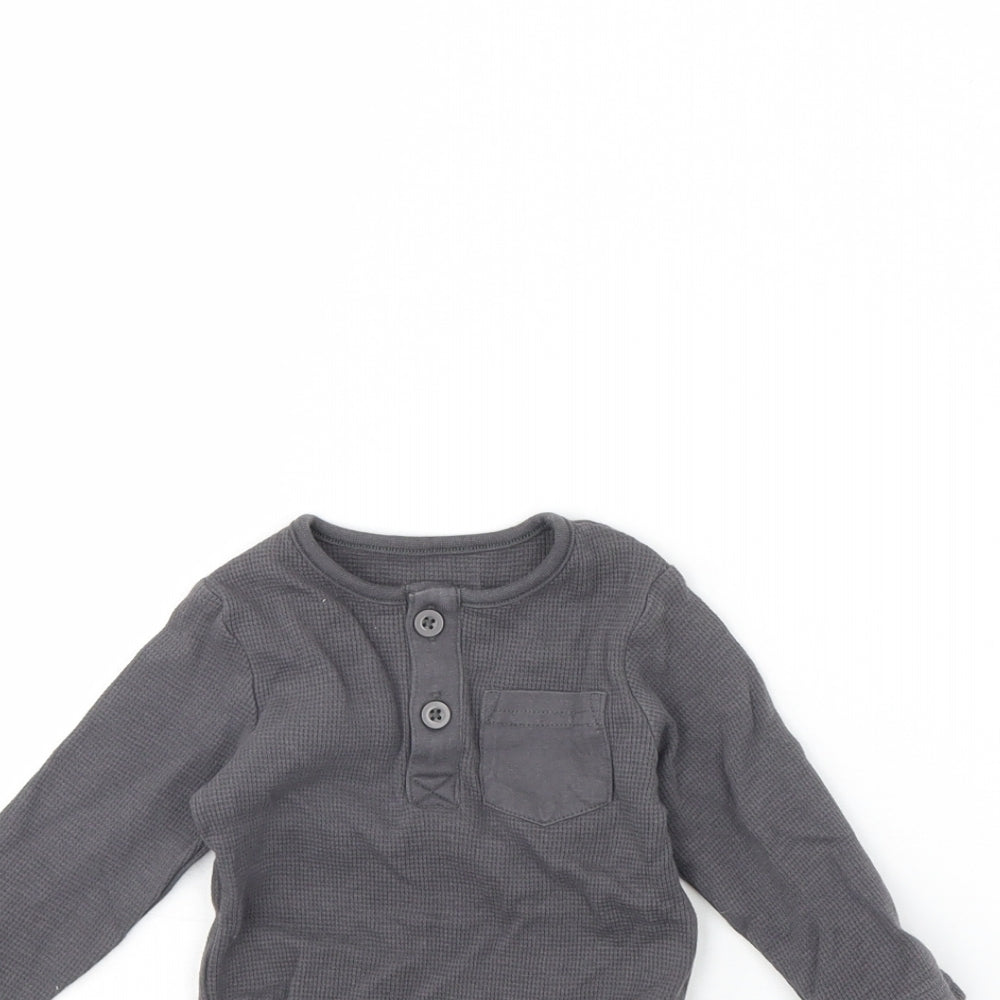 TU Baby Grey   Babygrow One-Piece Size 3-6 Months