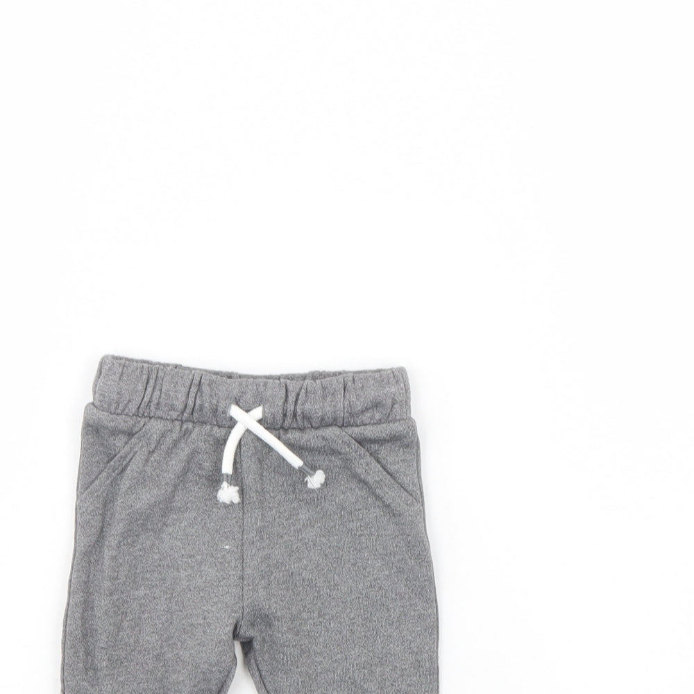 Fred & flo Baby Grey   Jogger Trousers Size 3-6 Months