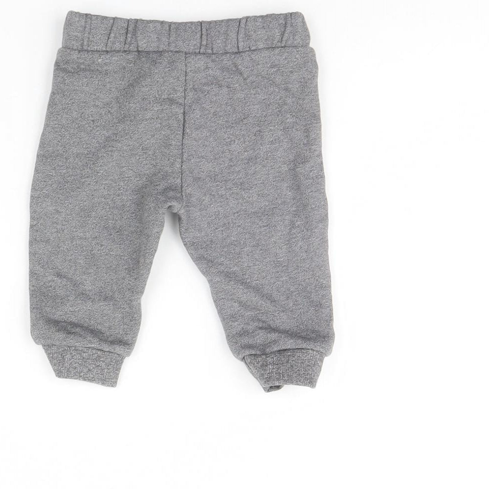 Fred & flo Baby Grey   Jogger Trousers Size 3-6 Months