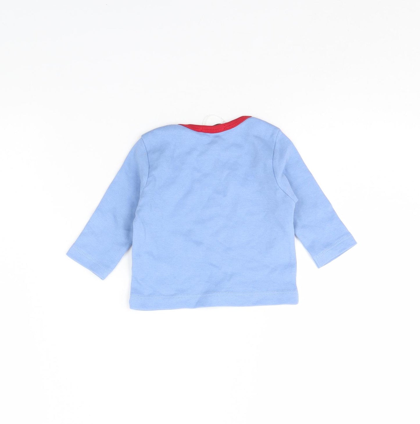 Ladybird Baby Blue   Basic T-Shirt Size 0-3 Months  - Ladybird