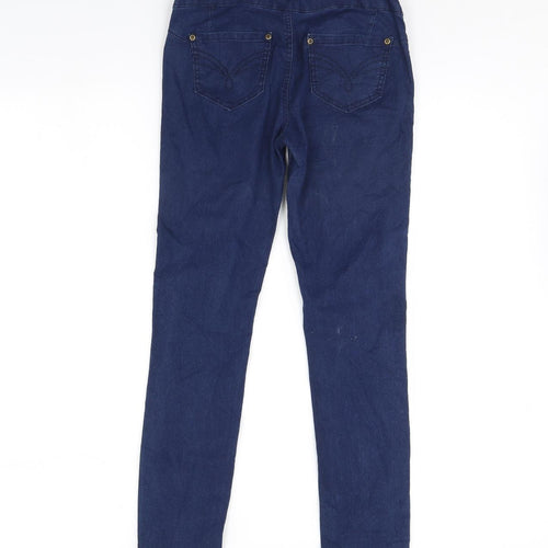 Avon Womens Blue  Denim Skinny Jeans Size 6 L29 in