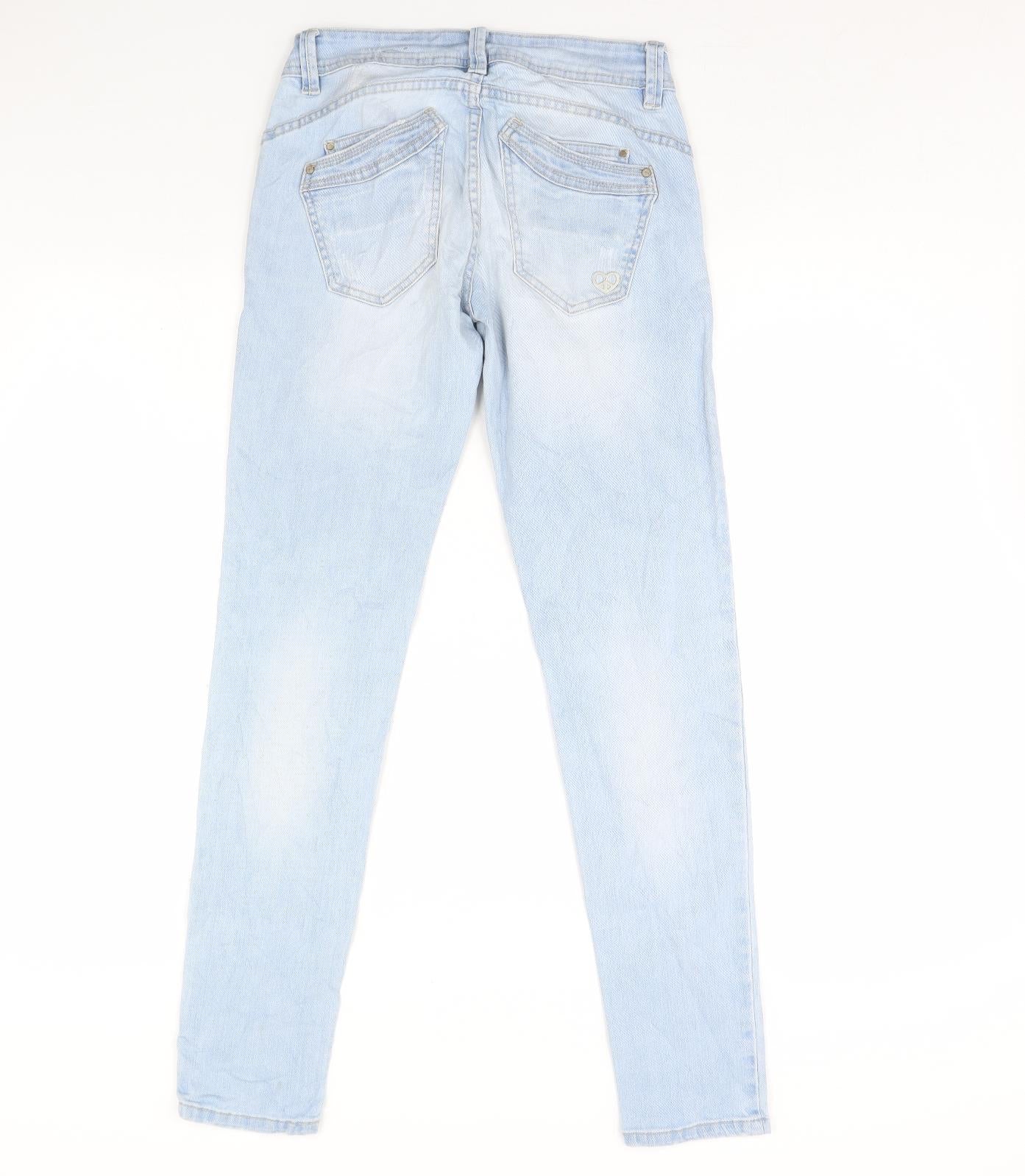 Buena Vista Womens Blue  Denim Skinny Jeans Size S L30 in