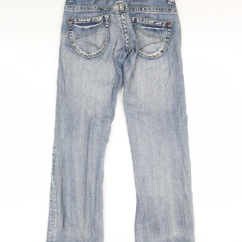 Diverse Womens Blue  Denim Bootcut Jeans Size 26 L32 in