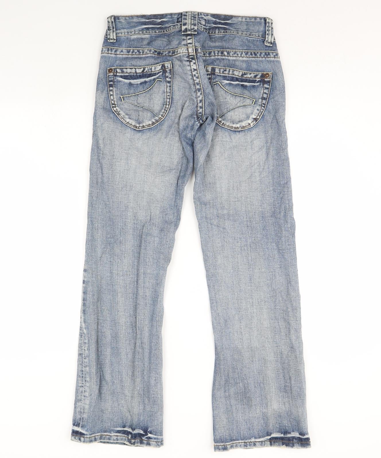 Diverse Womens Blue  Denim Bootcut Jeans Size 26 L32 in