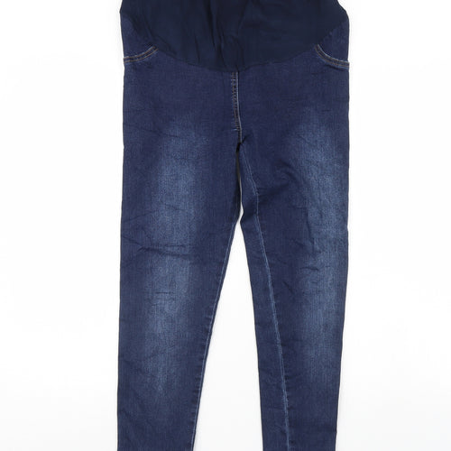 zente Womens Blue  Denim Skinny Jeans Size S L27 in