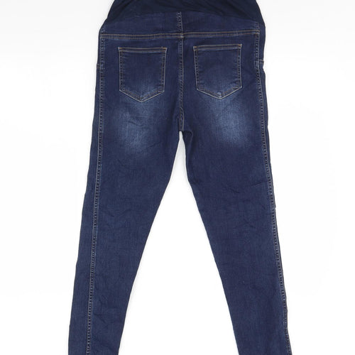 zente Womens Blue  Denim Skinny Jeans Size S L27 in