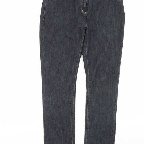 jenson Womens Blue  Denim Straight Jeans Size 36 in L33 in