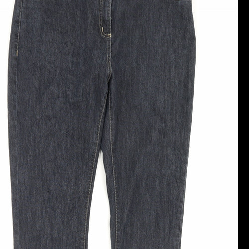 jenson Womens Blue  Denim Straight Jeans Size 36 in L33 in