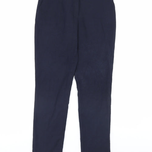H&M Womens Blue   Dress Pants Trousers Size 6 L30 in