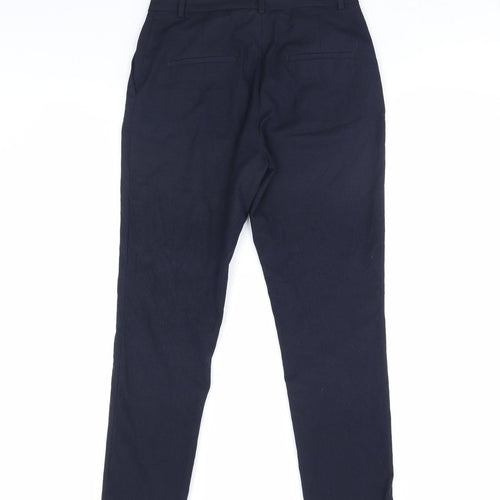 H&M Womens Blue   Dress Pants Trousers Size 6 L30 in