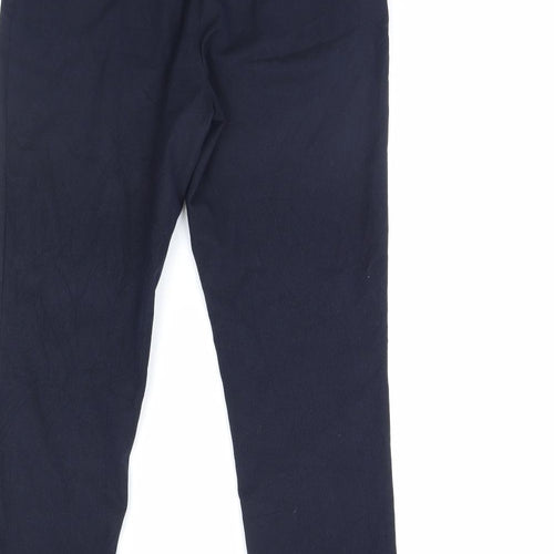 H&M Womens Blue   Dress Pants Trousers Size 6 L30 in