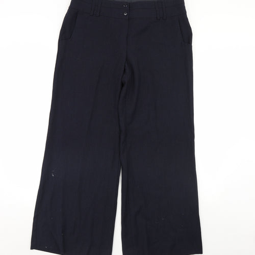 infes Womens Blue   Dress Pants Trousers Size 16 L29 in