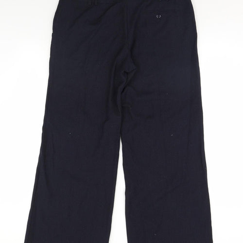 infes Womens Blue   Dress Pants Trousers Size 16 L29 in