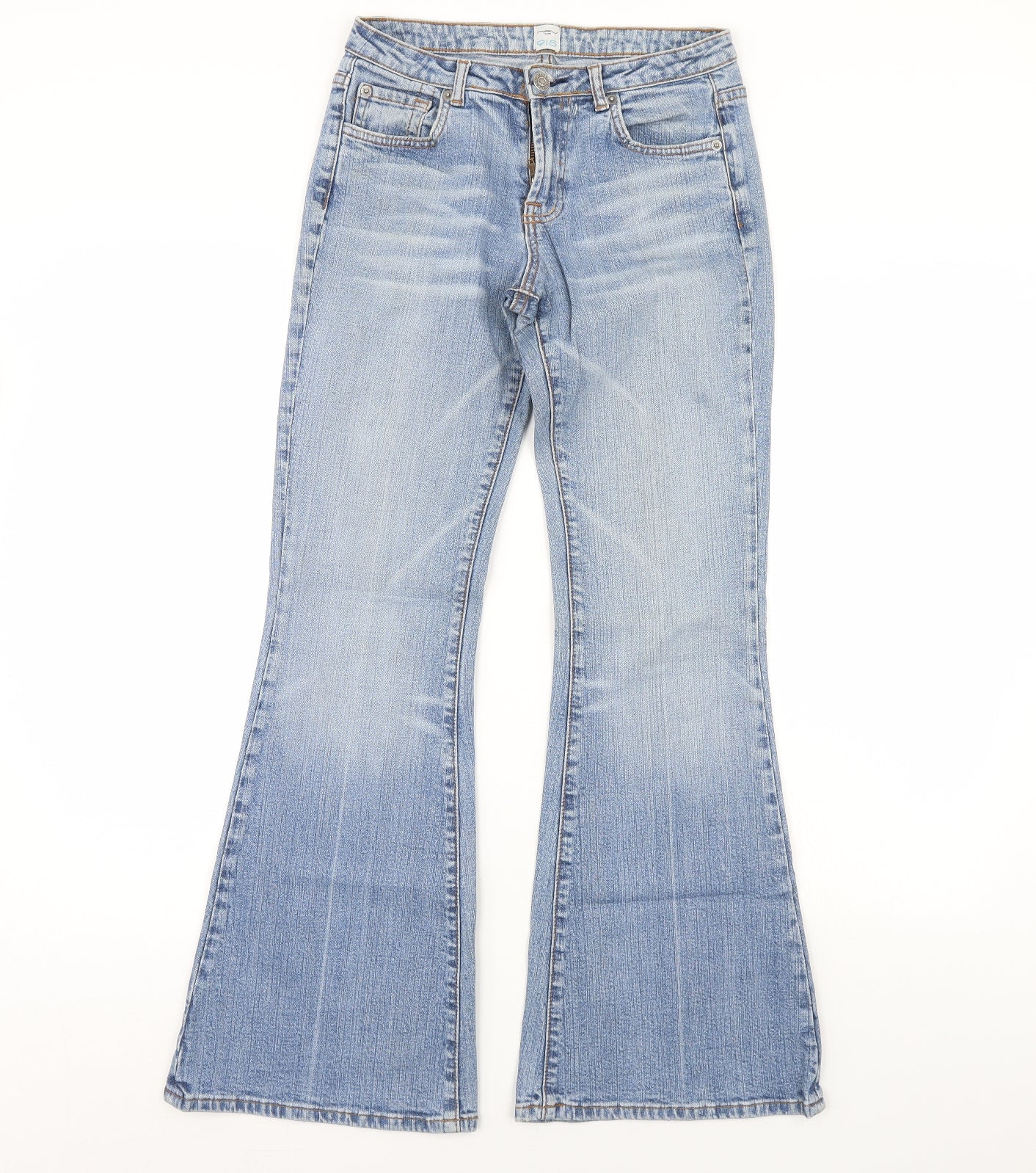 New Look Girls Blue  Denim Bootcut Jeans Size 14 Years