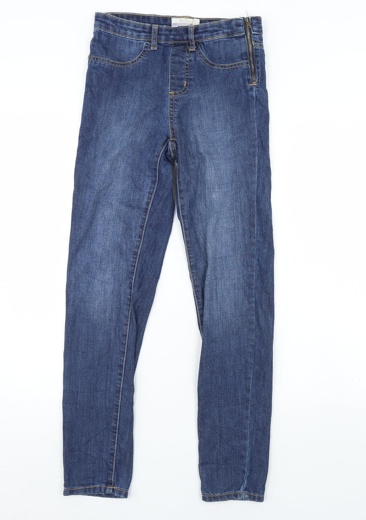 Janina Womens Blue  Denim Skinny Jeans Size 6 L29 in