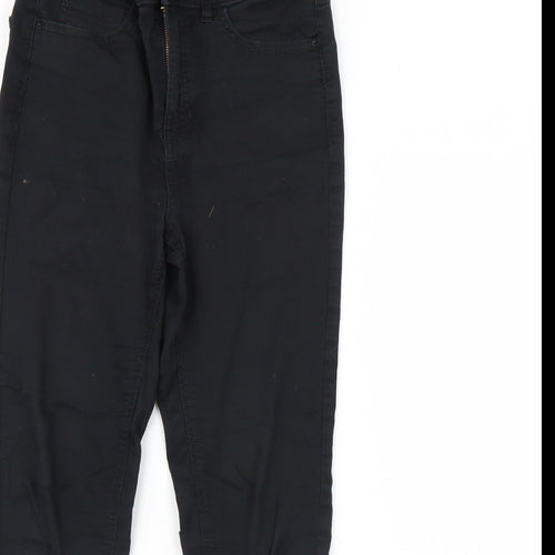m&s Womens Black  Denim Skinny Jeans Size 10 L29 in