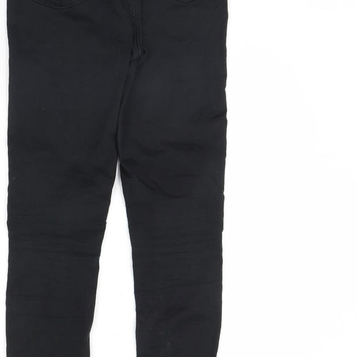 m&s Womens Black  Denim Skinny Jeans Size 10 L29 in