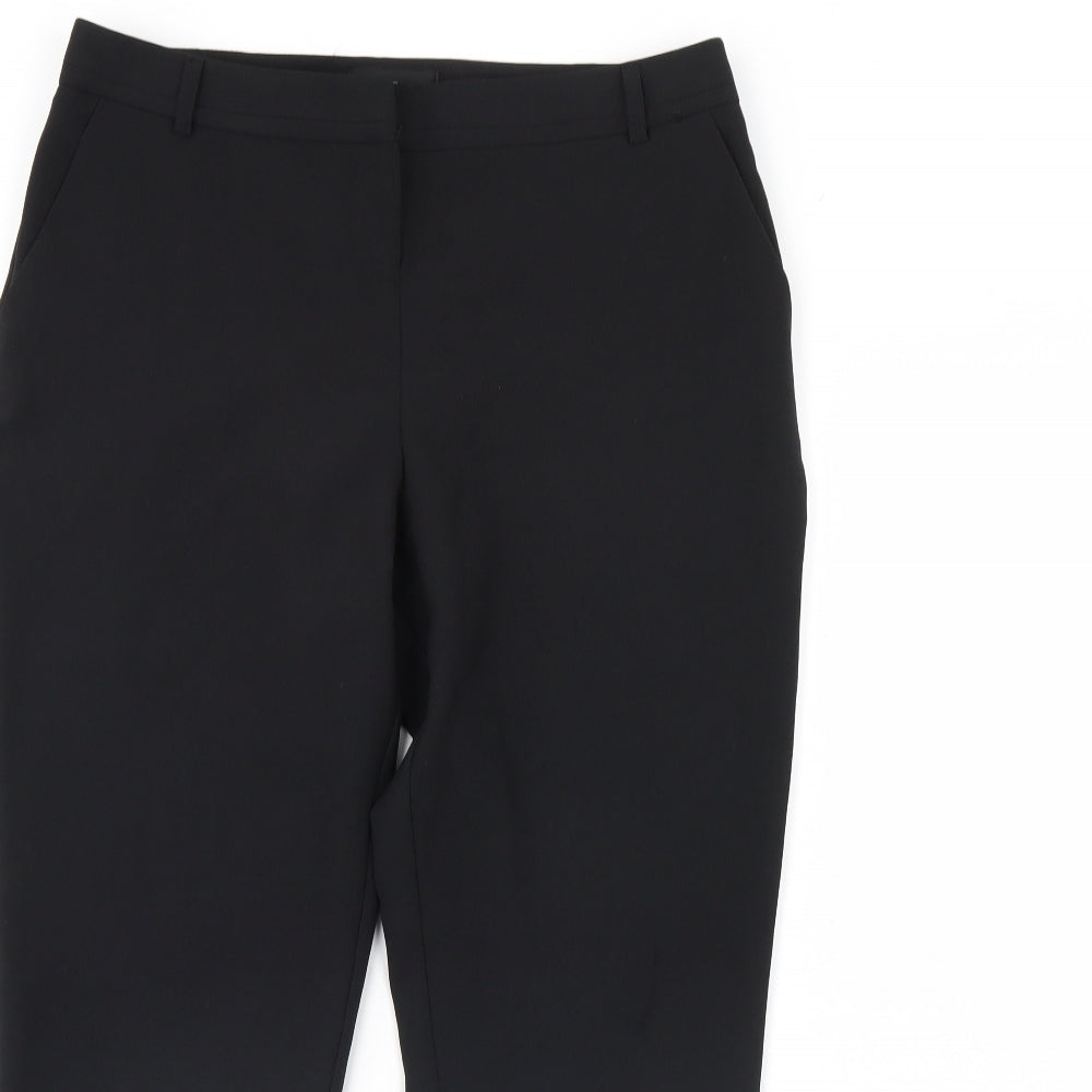 Peacocks Womens Black   Dress Pants Trousers Size 12 L29 in