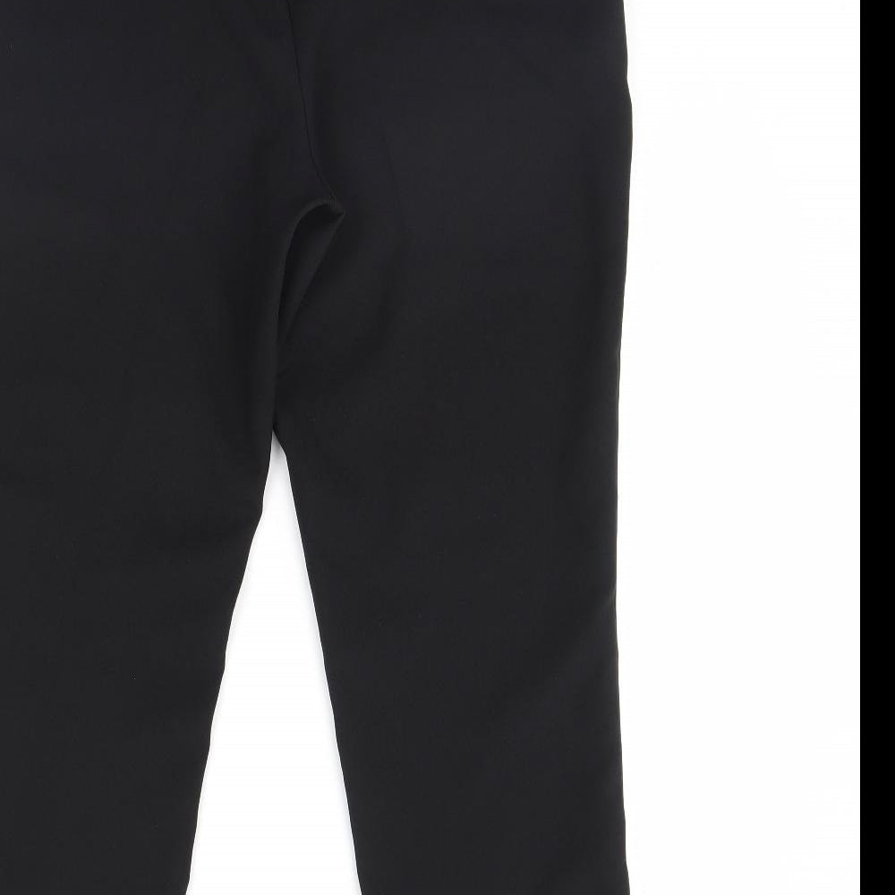 Peacocks Womens Black   Dress Pants Trousers Size 12 L29 in