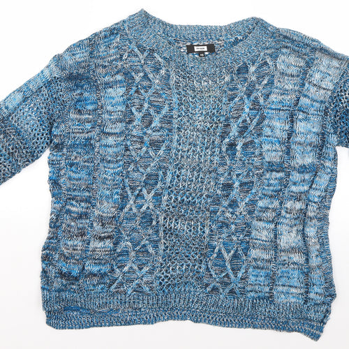 bikbok Womens Blue   Pullover Jumper Size XS