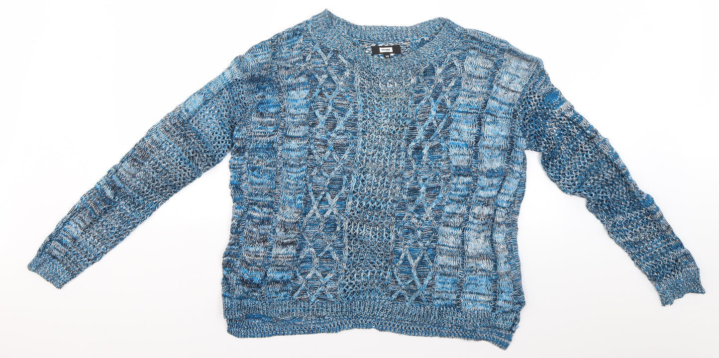 bikbok Womens Blue   Pullover Jumper Size XS