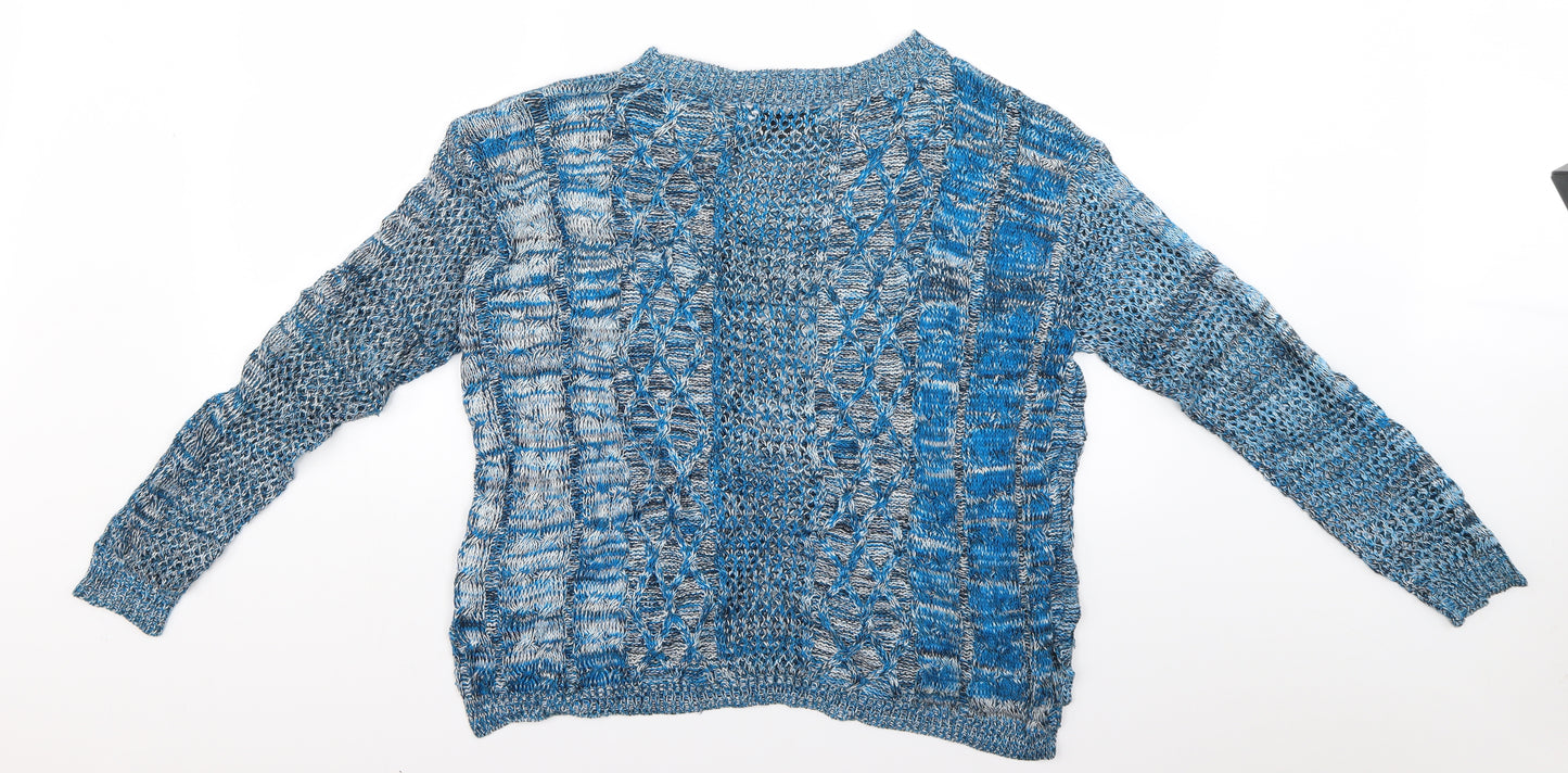 bikbok Womens Blue   Pullover Jumper Size XS