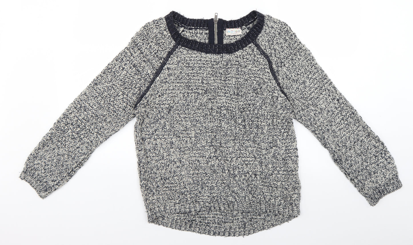 Marks & Spencer Womens Multicoloured  Knit Pullover Jumper Size 8