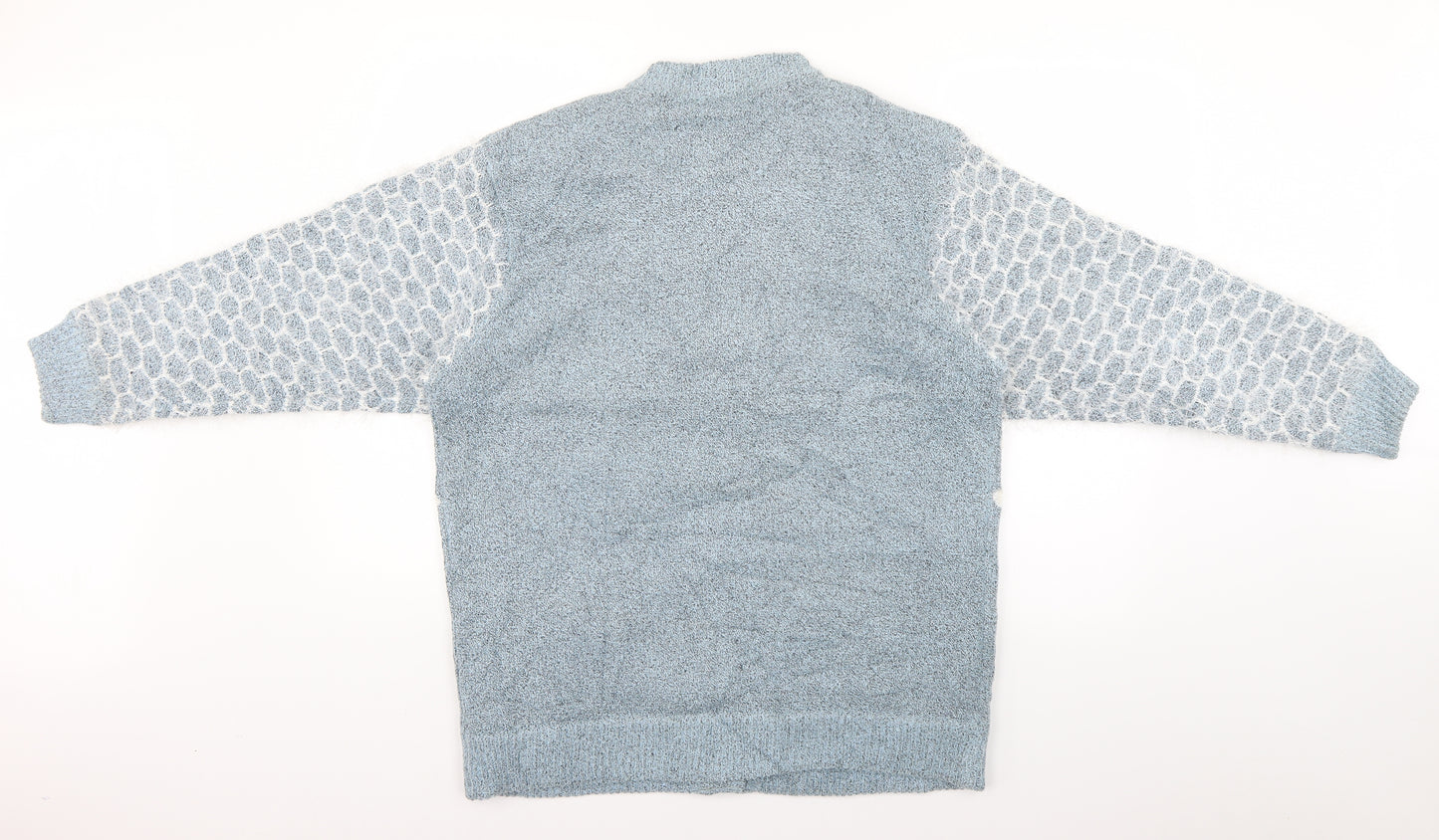 peoeha Womens Blue   Cardigan Jumper Size M
