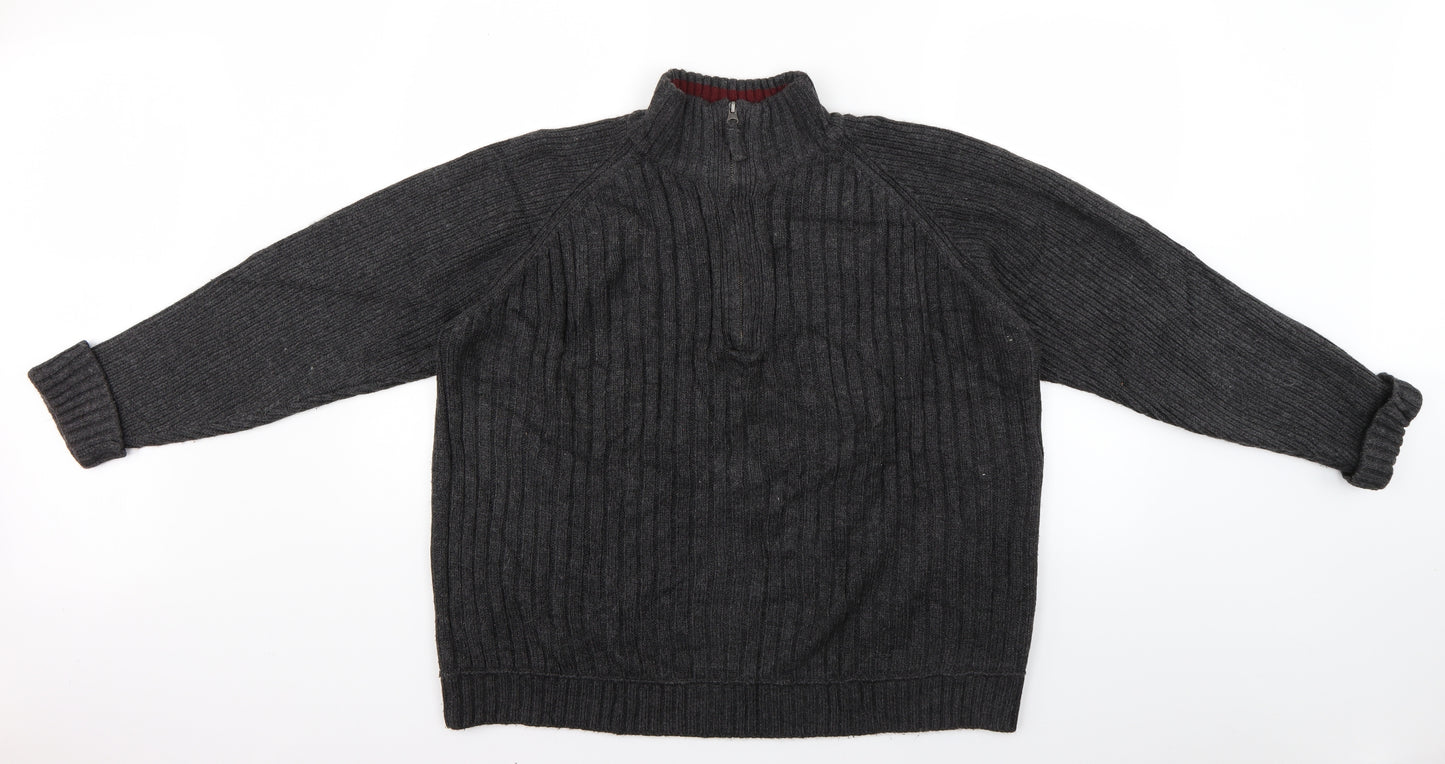 Cedar Wood State Mens Grey   Pullover Jumper Size XL