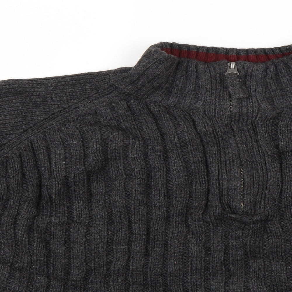 Cedar Wood State Mens Grey   Pullover Jumper Size XL