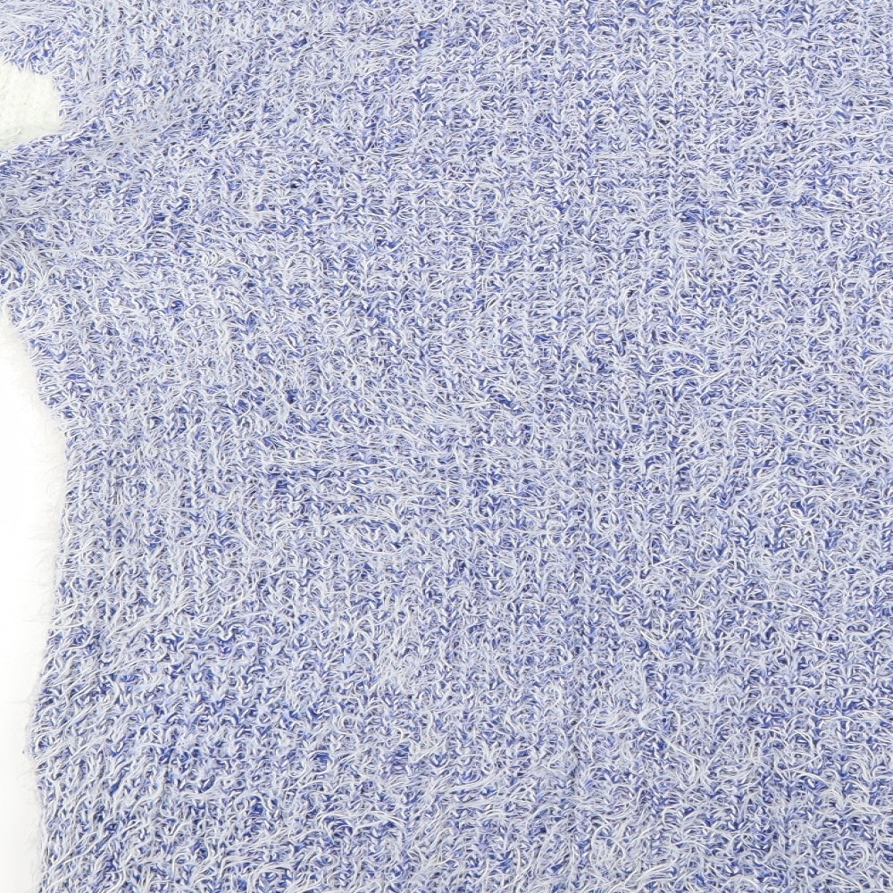 buisdaei Womens Blue   Pullover Jumper Size XL