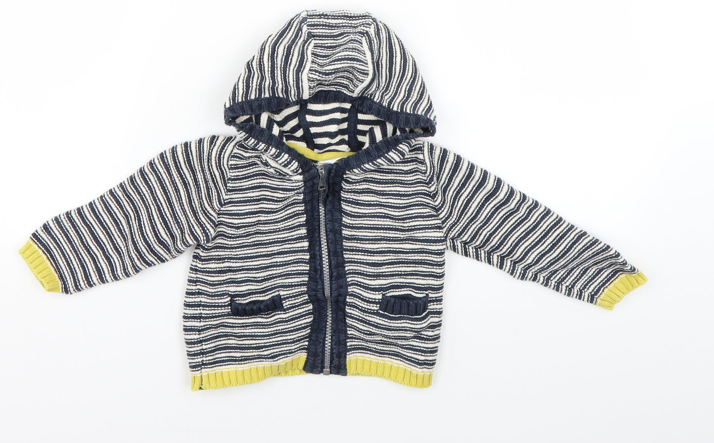 M&Co Baby Multicoloured Striped  Jacket  Size 9-12 Months