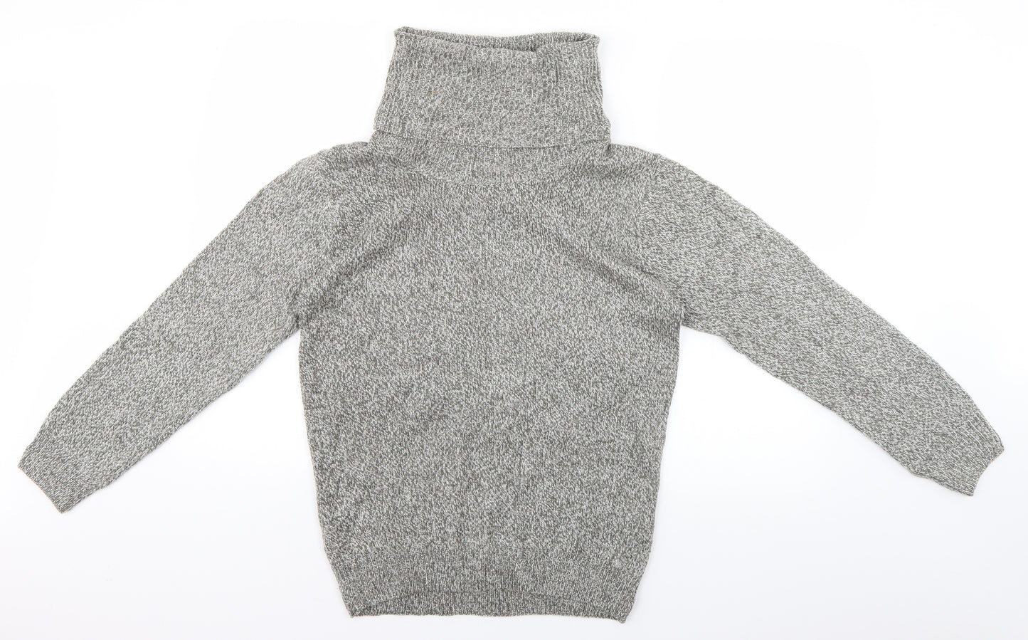 Damart Womens Grey  Knit Pullover Jumper Size 10