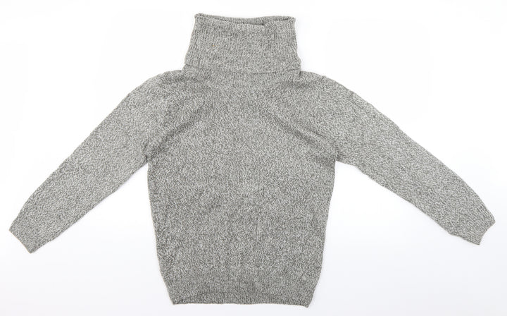 Damart Womens Grey  Knit Pullover Jumper Size 10