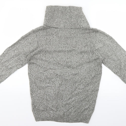Damart Womens Grey  Knit Pullover Jumper Size 10