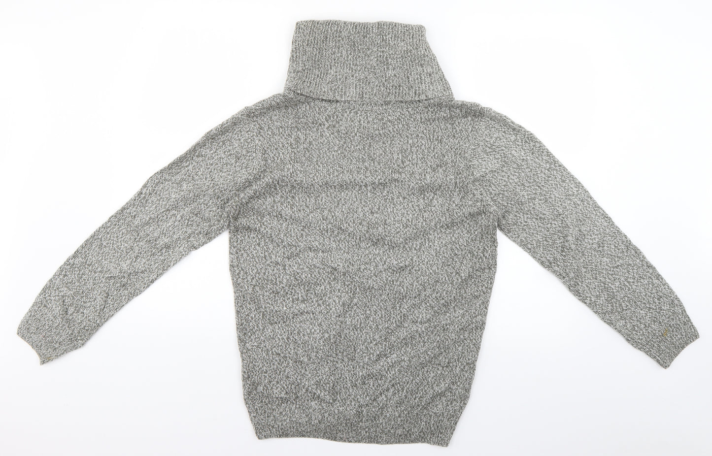 Damart Womens Grey  Knit Pullover Jumper Size 10