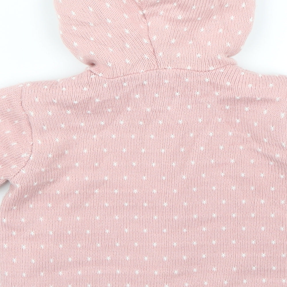 Dulces  Pink Spotted  Jacket  Size 12-18 Months