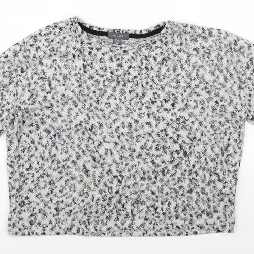 Primark Womens Grey  Knit Pullover Jumper Size 10
