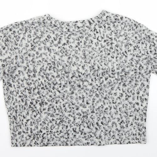 Primark Womens Grey  Knit Pullover Jumper Size 10