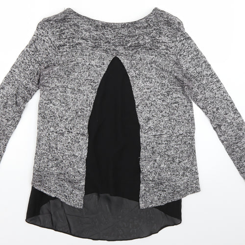 New Look Womens Grey   Basic Blouse Size S