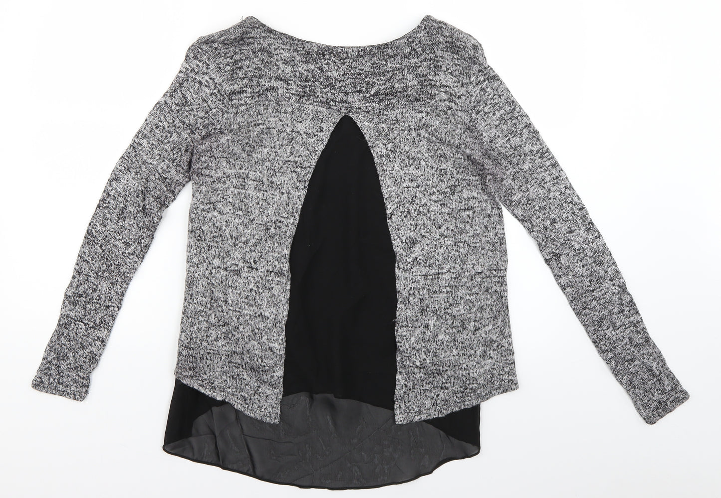 New Look Womens Grey   Basic Blouse Size S