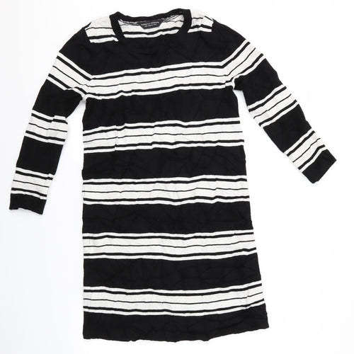 Dorothy Pe Womens Multicoloured Striped  Jumper Dress  Size 10  - Dorothy Perkins